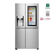 LG Ψυγείο Ντουλάπα Κάθετης Διάταξης (SxS) Total No Frost με InstaView Door-in-Door® 1790 x 91,2 cm , GSX961NSVZ, thumbnail 1
