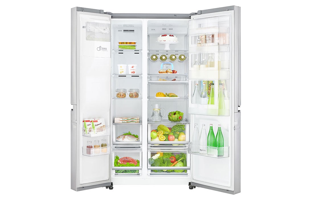 LG Ψυγείο Ντουλάπα Κάθετης Διάταξης (SxS) Total No Frost με Door-in-Door™ 1790 x 91,2 cm , GSJ960NSVZ, thumbnail 6