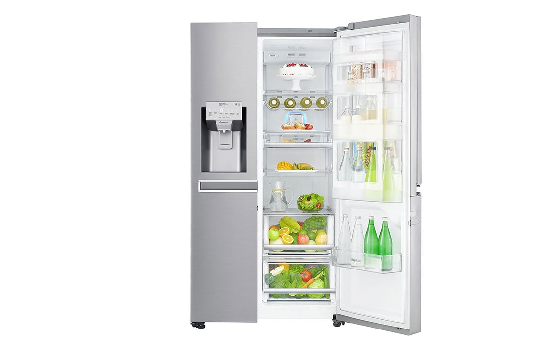 LG Ψυγείο Ντουλάπα Κάθετης Διάταξης (SxS) Total No Frost με Door-in-Door™ 1790 x 91,2 cm , GSJ960NSVZ, thumbnail 8