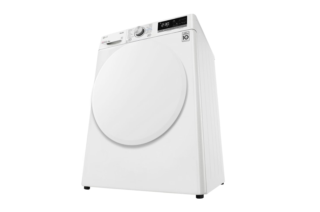 LG Στεγνωτήριο 8kg Υβριδικό με Aντλία θερμότητας, RH80V9AV0N, RH80V9AV0N, thumbnail 12