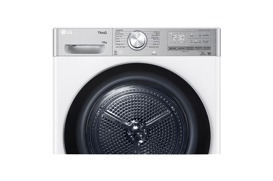 LG Στεγνωτήριο 10kg Υβριδικό με Aντλία θερμότητας, RH10V9AV2WR, thumbnail 6