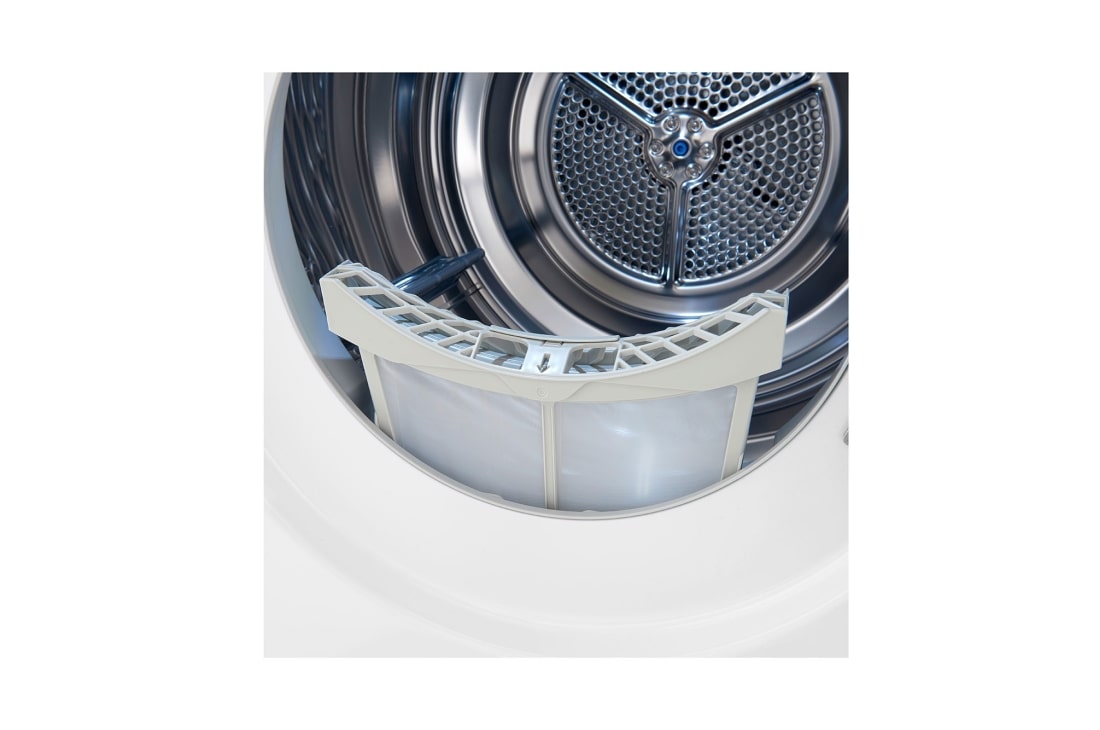 LG Στεγνωτήριο 8kg Υβριδικό με Aντλία θερμότητας, Drum, RH80V9AV2N, thumbnail 5