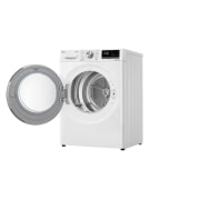 LG Στεγνωτήριο 8kg Υβριδικό με Aντλία θερμότητας, Right side door open, RH80V9AV2N, thumbnail 13