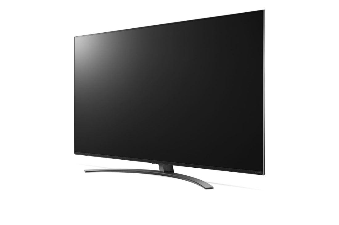 LG 65'' TV 4K NanoCell Έξυπνος Επεξεργαστής α7 3ης γενιάς, πλαϊνή όψη σε γωνία 30 μοιρών, 65NANO866NA, thumbnail 4