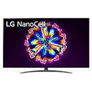 LG 55'' TV 4K NanoCell Έξυπνος Επεξεργαστής α7 3ης γενιάς Full Array Dimming, μπροστινή όψη με εικόνα που γεμίζει την οθόνη, 55NANO916NA, thumbnail 1