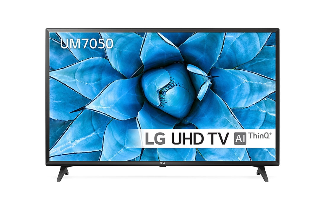 LG 43'' TV UHD 4K Active HDR Ultra Surround Advanced Color Enhancer, 43UM7050PLF