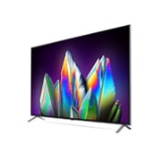 LG 65'' TV NanoCell 8K Έξυπνος Επεξεργαστής α9 3ης γενιάς Full Array Dimming Pro, πλαϊνή όψη σε γωνία 30 μοιρών, 65NANO996NA, thumbnail 3