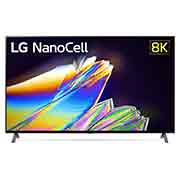 LG 55'' TV NanoCell 8K Έξυπνος Επεξεργαστής α9 3ης γενιάς Full Array Dimming, μπροστινή όψη με εικόνα που γεμίζει την οθόνη, 55NANO956NA, thumbnail 1