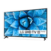 LG 65'' TV UHD 4K Quad Core Processor ThinQ AI, μπροστινή όψη, 65UM7050PLA, thumbnail 2