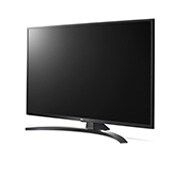 LG 70'' TV UHD 4K Quad Core Processor ThinQ AI, πλαϊνή όψη σε γωνία 30 μοιρών, 70UN74006LA, thumbnail 3