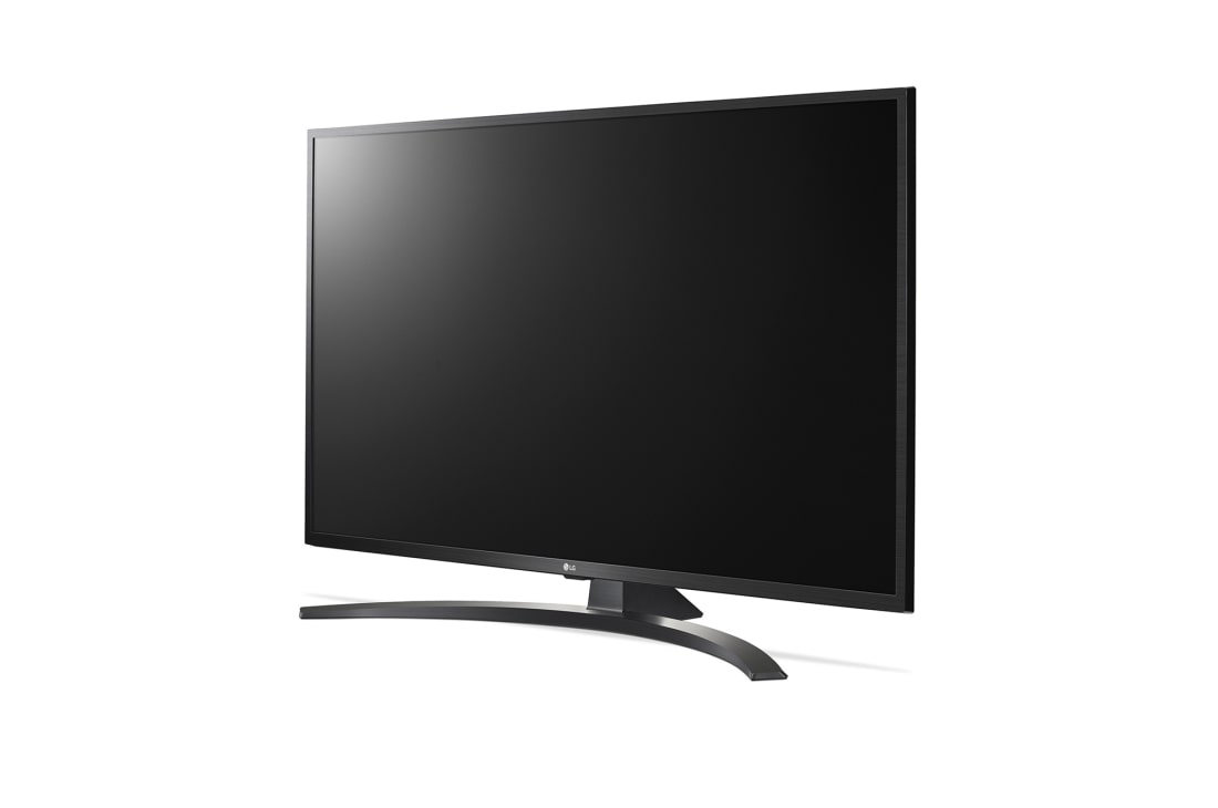 LG 70'' TV UHD 4K Quad Core Processor ThinQ AI, πλαϊνή όψη σε γωνία 30 μοιρών, 70UN74006LA, thumbnail 3