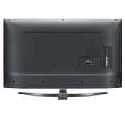 LG 65'' TV UHD 4K Quad Core Processor ThinQ AI, rear view, 65UN74006LB, thumbnail 8