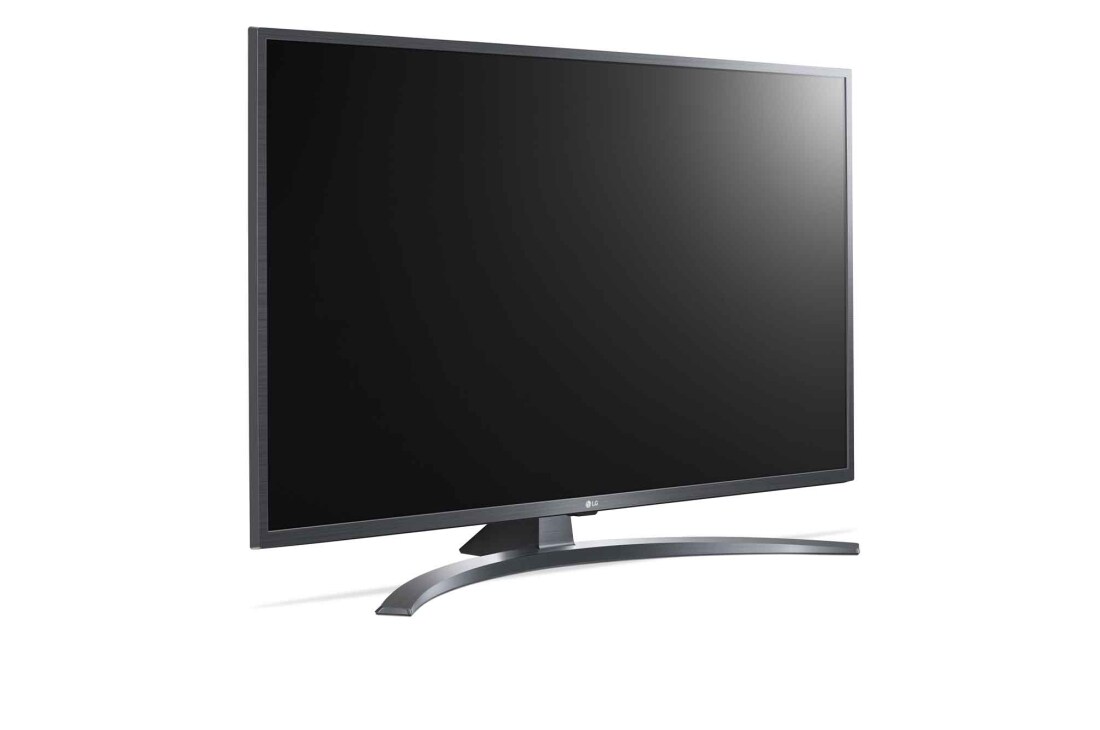 LG 65'' TV UHD 4K Quad Core Processor ThinQ AI, -30 degree side view, 65UN74006LB, thumbnail 6