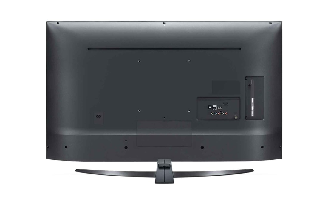 LG 65'' TV UHD 4K Quad Core Processor ThinQ AI, rear view, 65UN74006LB, thumbnail 8