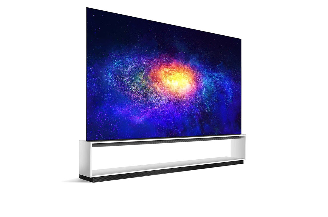 LG 88'' TV OLED 8K Έξυπνος Επεξεργαστής α9 3ης γενιάς, LG OLED88ZX9LA 60 Degree Side View, OLED88ZX9LA, thumbnail 5