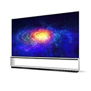 LG 88'' TV OLED 8K Έξυπνος Επεξεργαστής α9 3ης γενιάς, LG OLED88ZX9LA 30 Degree Side View, OLED88ZX9LA, thumbnail 2