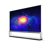 LG 88'' TV OLED 8K Έξυπνος Επεξεργαστής α9 3ης γενιάς, LG OLED88ZX9LA 60 Degree Side View, OLED88ZX9LA, thumbnail 3