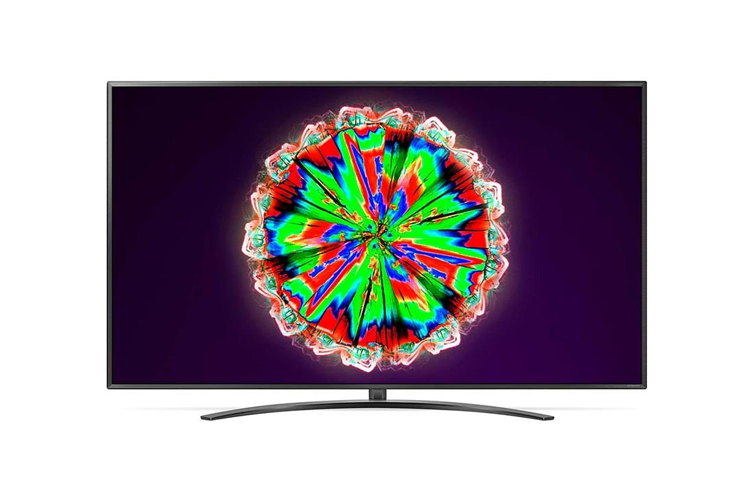 LG 75'' TV 4K NanoCell Quad Core Processor, μπροστινή όψη με εικόνα που γεμίζει την οθόνη, 75NANO796NF, thumbnail 2