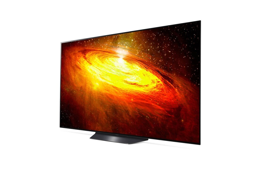 LG BX 65 ίντσες 4K Smart OLED TV, Πλαϊνή όψη 60 μοιρών με εικόνα που γεμίζει το χώρο, OLED65BX6LB, thumbnail 4