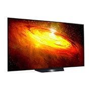 LG BX 55 ίντσες 4K Smart OLED TV, Πλαϊνή όψη 30 μοιρών με εικόνα που γεμίζει το χώρο, OLED55BX6LB, thumbnail 7
