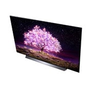 LG C1 77 inch 4K Smart OLED TV, κάτοψη άνω τμήματος και ελεγκτή, OLED77C14LB, thumbnail 8