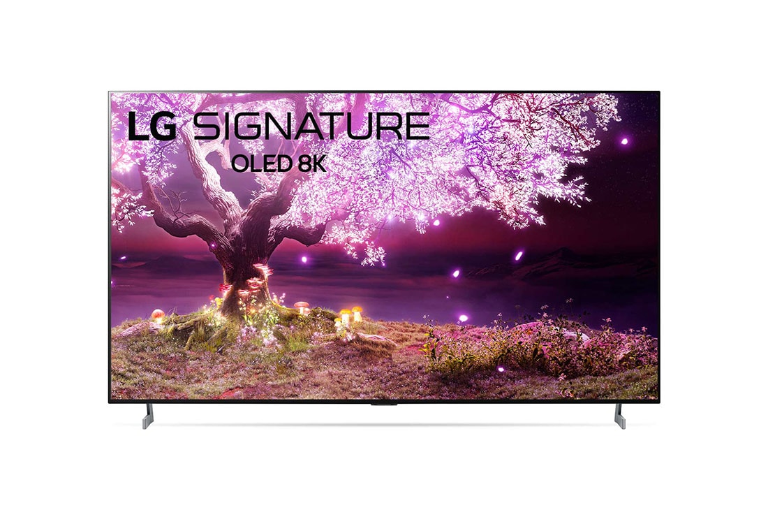 LG Z1 77inch 8K Smart OLED TV, μπροστινή όψη, OLED77Z19LA