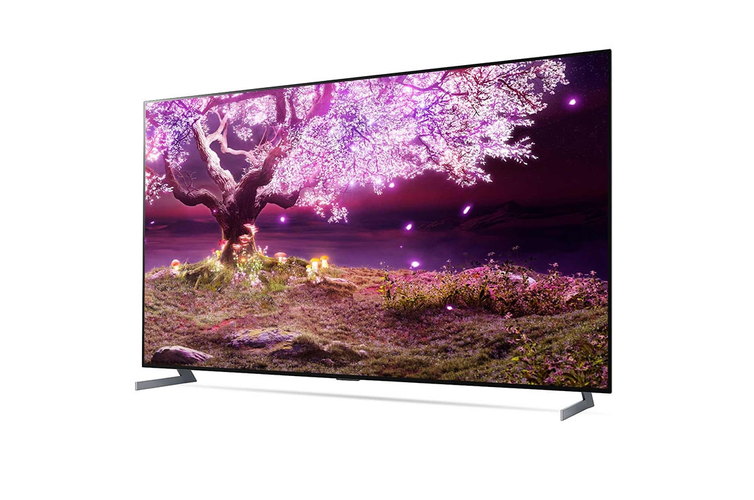 LG Z1 77inch 8K Smart OLED TV, Πλαϊνή όψη σε γωνία -15 μοιρών, OLED77Z19LA, thumbnail 2
