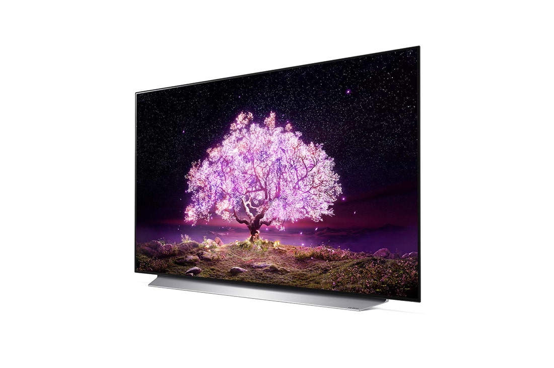 LG C1 48 inch 4K Smart OLED TV, κάτοψη, OLED48C15LA, thumbnail 3