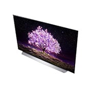 LG C1 55 inch 4K Smart OLED TV, κάτοψη άνω τμήματος και ελεγκτή, OLED55C15LA, thumbnail 9