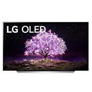 LG C1 65 inch 4K Smart OLED TV, μπροστινή όψη, OLED65C15LA, thumbnail 1