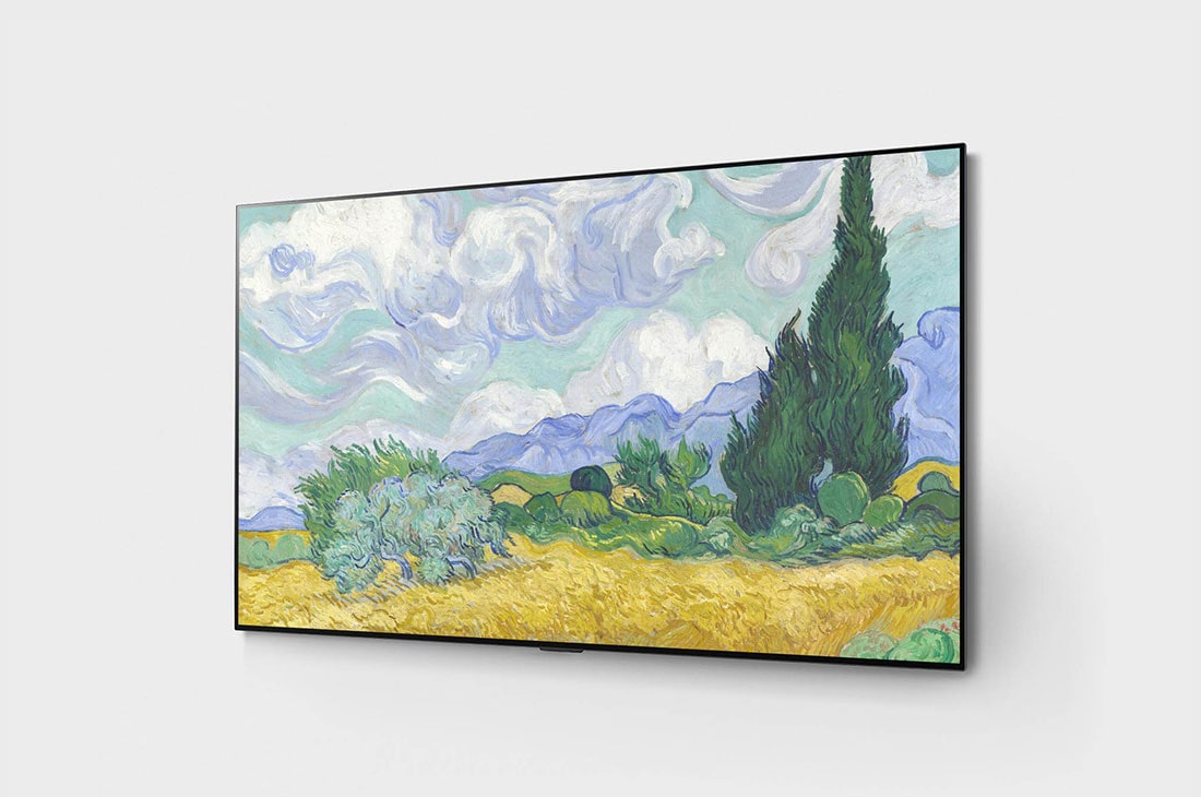 LG G1 65 ιντσών 4K Smart OLED TV, Πλαϊνή όψη σε γωνία -15 μοιρών, OLED65G16LA, thumbnail 2
