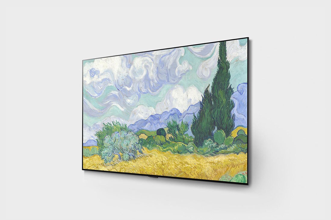 LG G1 65 ιντσών 4K Smart OLED TV, Πλαϊνή όψη σε γωνία -30 μοιρών, OLED65G16LA, thumbnail 4