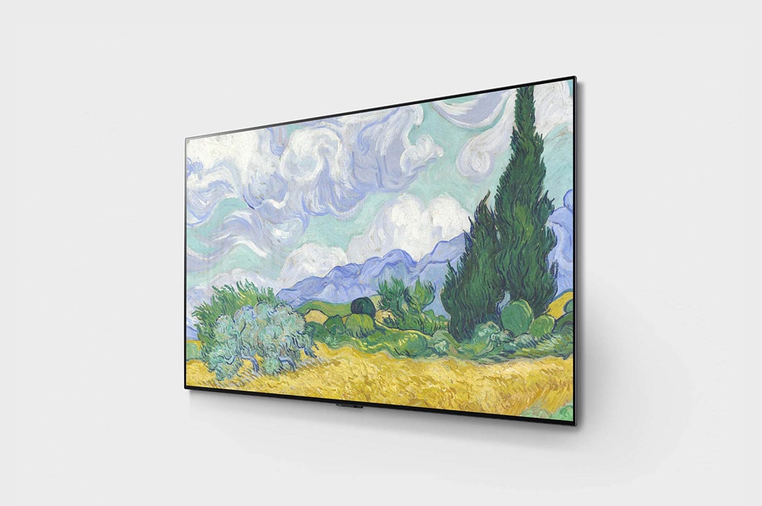 LG G1 55 ιντσών 4K Smart OLED TV, Πλαϊνή όψη σε γωνία -30 μοιρών, OLED55G16LA, thumbnail 4