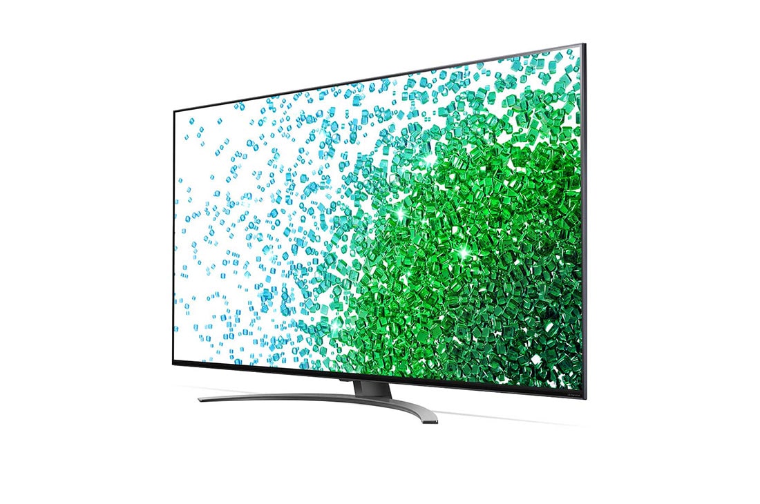 LG 50NANO816PA, Πλαϊνή όψη 30 μοιρών με εικόνα που γεμίζει το χώρο, 50NANO816PA, thumbnail 3