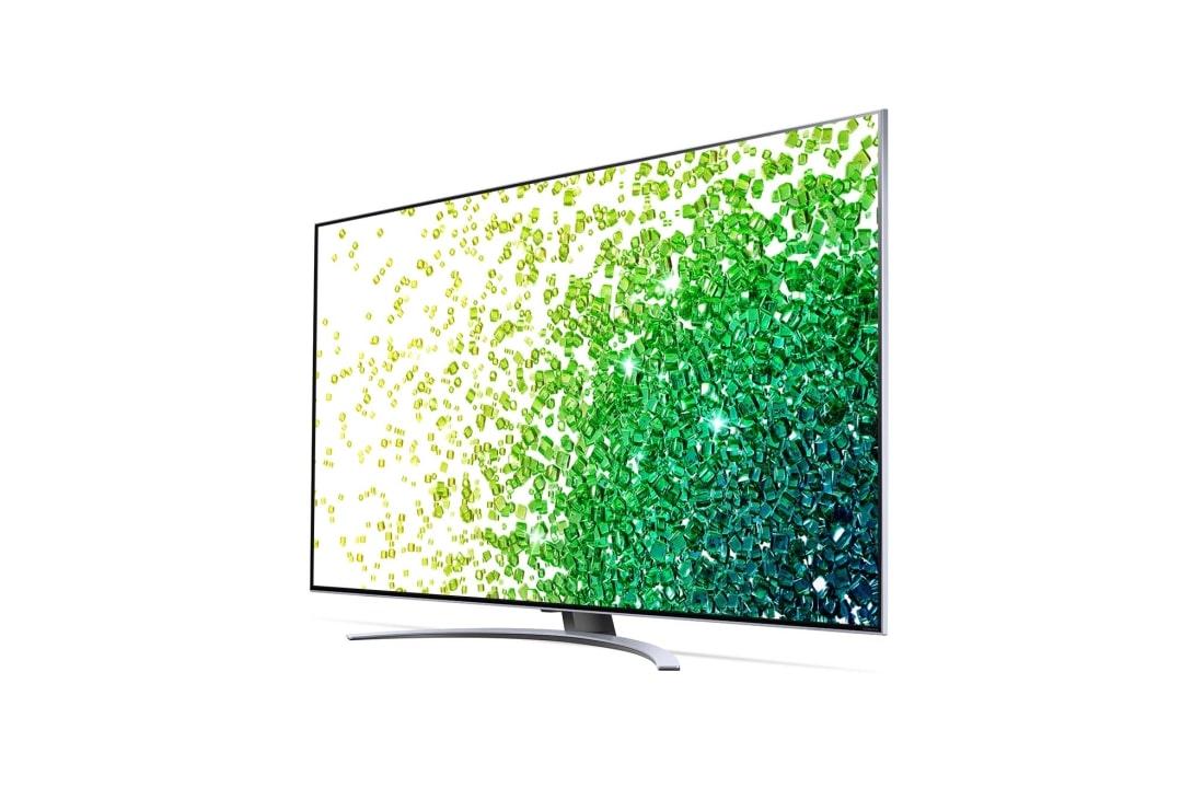 LG 75NANO886PB, Πλαϊνή όψη 30 μοιρών με εικόνα που γεμίζει το χώρο, 75NANO886PB, thumbnail 3