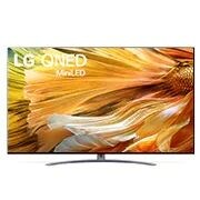 LG 75QNED916PA, Μπροστινή όψη της LG QNED TV, 75QNED916PA, thumbnail 1