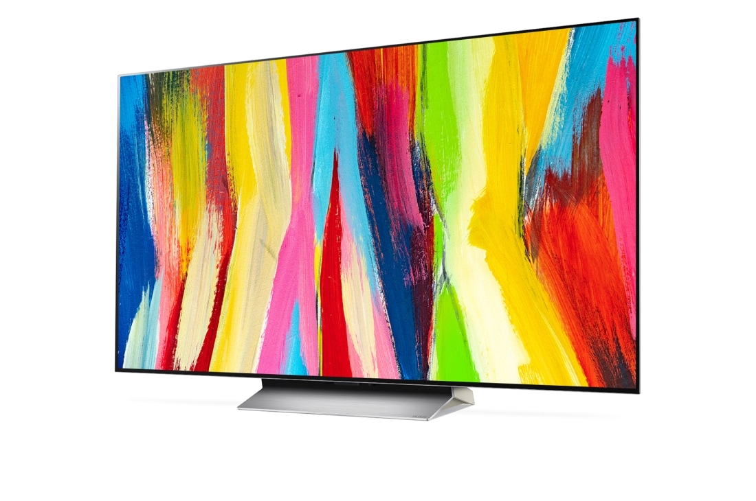 LG OLED evo C2 55 ιντσών, Πλαϊνή όψη υπό γωνία , OLED55C26LD, thumbnail 2
