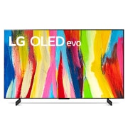 LG OLED evo C2 42 ιντσών, Μπροστινή όψη , OLED42C24LA, thumbnail 1