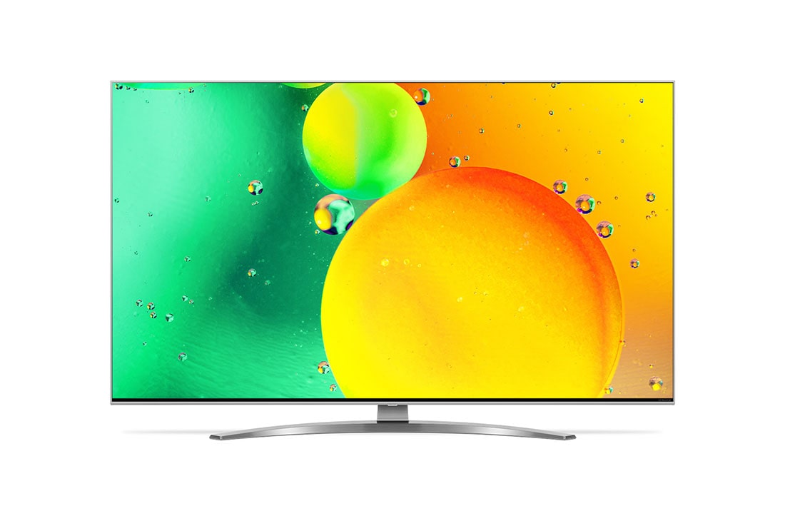 LG Nanocell σειρά 78QA 43 ιντσών, μπροστινή όψη με εικόνα που γεμίζει το χώρο, 43NANO786QA, thumbnail 2