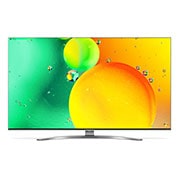 LG Nanocell σειρά 78QA 43 ιντσών, μπροστινή όψη με εικόνα που γεμίζει το χώρο, 43NANO786QA, thumbnail 2