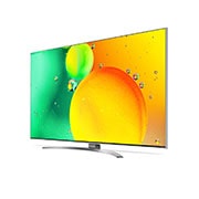 LG Nanocell σειρά 78QA 43 ιντσών, Πλαϊνή όψη 30 μοιρών με εικόνα που γεμίζει το χώρο, 43NANO786QA, thumbnail 3