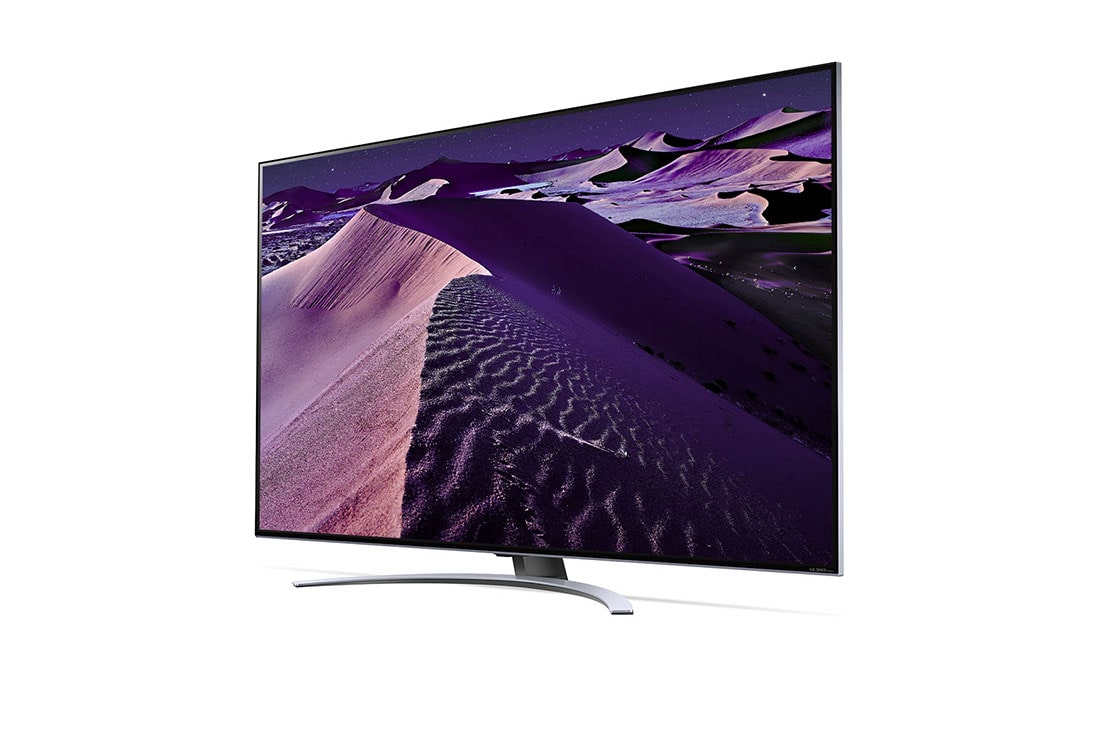 LG 65QNED876QB, Πλαϊνή όψη 30 μοιρών με εικόνα που γεμίζει το χώρο, 65QNED876QB, thumbnail 3