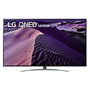 LG 65QNED876QB, Μπροστινή όψη της LG QNED TV με εικόνα που γεμίζει την οθόνη και λογότυπο του προϊόντος, 65QNED876QB, thumbnail 1