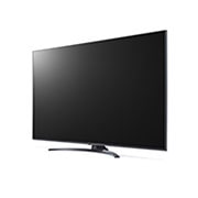 LG UQ81 4K Smart UHD TV 60 Ιντσών , Πλαϊνή όψη 30 μοιρών με εικόνα που γεμίζει το χώρο, 60UQ81006LB, thumbnail 4