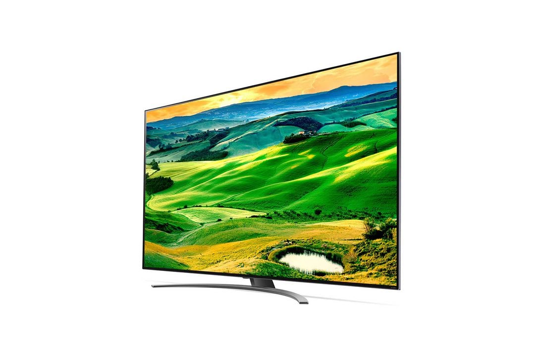 LG 86QNED816QA, Πλαϊνή όψη 30 μοιρών με εικόνα που γεμίζει το χώρο, 86QNED816QA, thumbnail 3