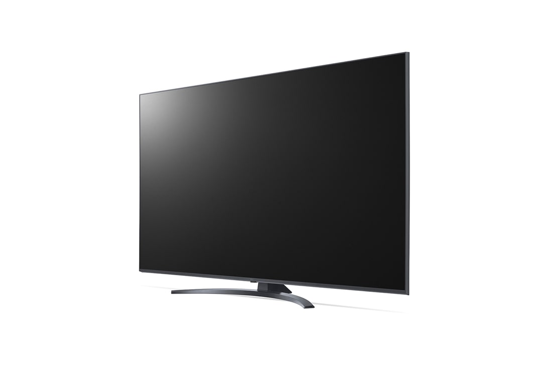 LG UQ81 4K Smart UHD TV 50 Ιντσών , Πλαϊνή όψη 30 μοιρών με εικόνα που γεμίζει το χώρο, 50UQ81006LB, thumbnail 4