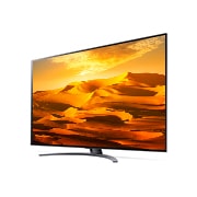 LG 75QNED916QA, Πλαϊνή όψη 30 μοιρών με εικόνα που γεμίζει το χώρο, 75QNED916QA, thumbnail 3