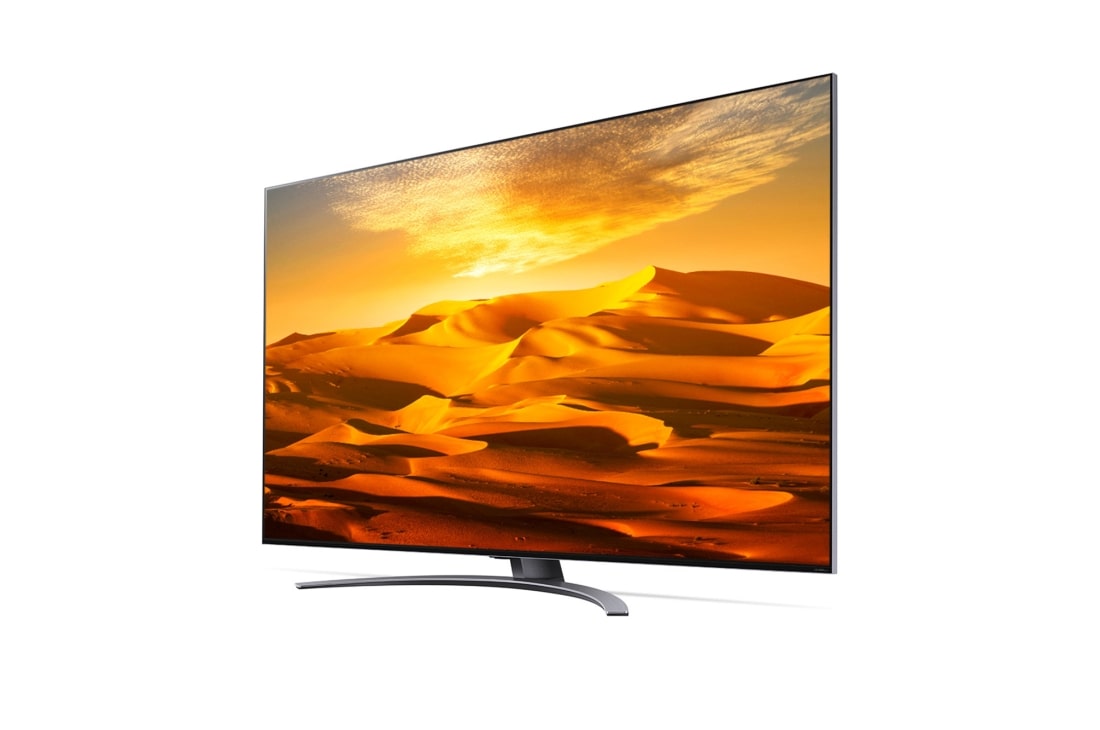 LG 86QNED916QA, Πλαϊνή όψη 30 μοιρών με εικόνα που γεμίζει το χώρο, 86QNED916QA, thumbnail 3