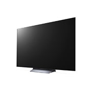 LG OLED evo C3 4K 55 ιντσών 2023, Αριστερή πλευρική όψη υπό ελαφριά κλίση., OLED55C36LC, thumbnail 3