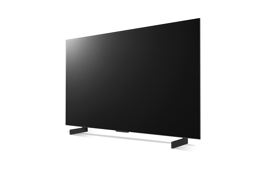LG OLED evo C3 4K 42 ιντσών 2023, Αριστερή πλευρική όψη υπό ελαφριά κλίση., OLED42C34LA, thumbnail 3